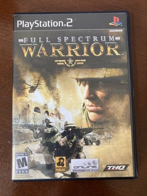 Full Spectrum Warrior PS2 PlayStation 2 Complete with Manual Tested Works