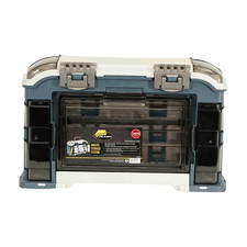 Plano Elite Angled Tackle System 3600, Blue and Silver