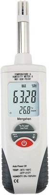 Mengshen LCD Digitales Psychrometer - Temperatur und Feuchtigkeitsmesser