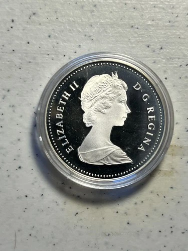 Unc Proof Canadian Toronto Sesquincentennial Silver Dollar! $35 Melt