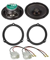 ACV 16,5Cm 100Watt 2-Wege Lautsprecher FüR Ford C-Max S-Max HecktüR Auto Boxen