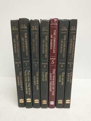 The Chronicles of Narnia by C.S. Lewis - 7 Volume Complete Hardcover Set