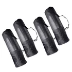 4pcs Yoga Mat Storage Bag Pad Carry Bag Mesh Pouch Large Capacity Long Sling