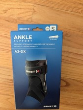 zamst a2-dx ankle brace. Left, size small. Tr...