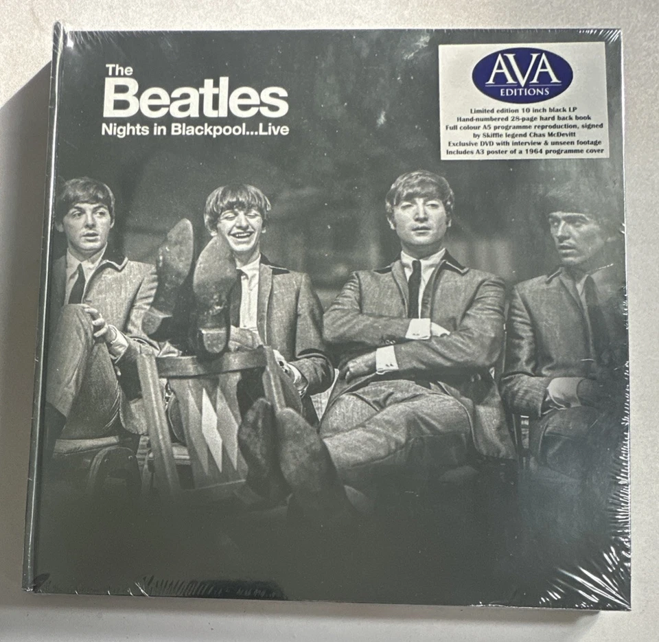 THE BEATLES - Nights In Blackpool…Live - Ltd Vinyl+DVD Book Set LP - New/Sealed - Image 2 of 4