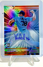 Kervin Castro 2022 Panini Chronicles XR Rookie Auto RC #9 Giants