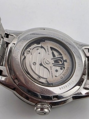 時計 BULOVA 96A119 Skeleton Automatic 21 Bulova BVA 21-Jewels Skeleton Dial Men's Watch 96A119 Stainless