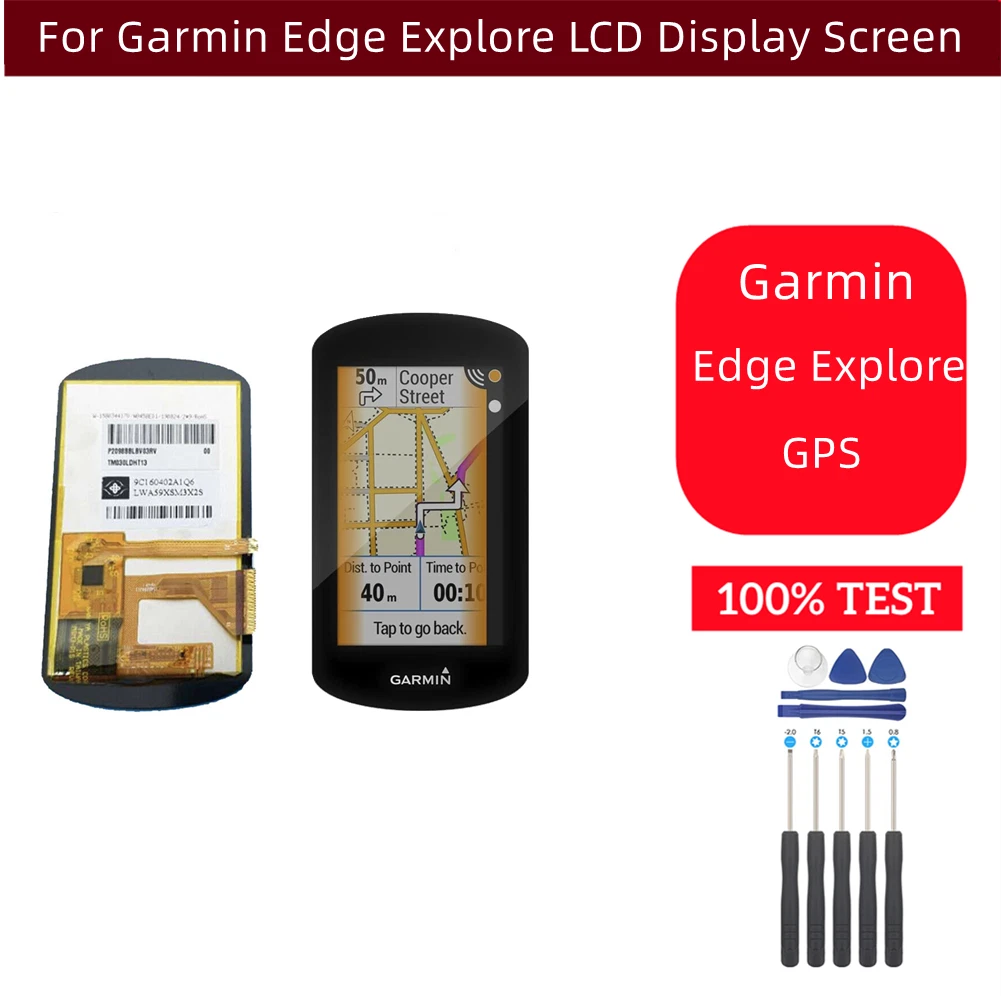 For Garmin Edge Explore GPS Bike Cycling Computer LCD Display Screen  Replacement