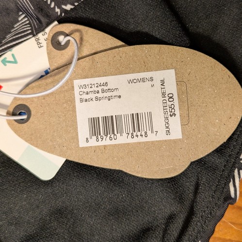 NWT PrAna 34 D Small Marina Tankini Top Med Chamba Bottom Retail: $135 - Picture 3 of 10