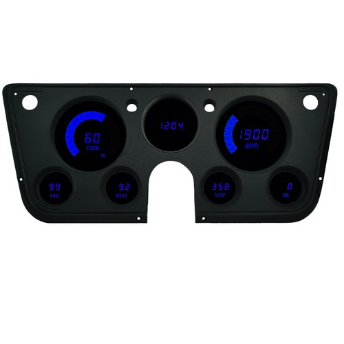 1967-1972 Chevy Truck Digital Dash Panel Gauge Cluster RED LEDs Made In The US - Picture 9 of 12