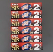 12 Audio Cassette Raks SP 1 46 min - 12 Musicassette Sigillate - Lotto da 12 NOV