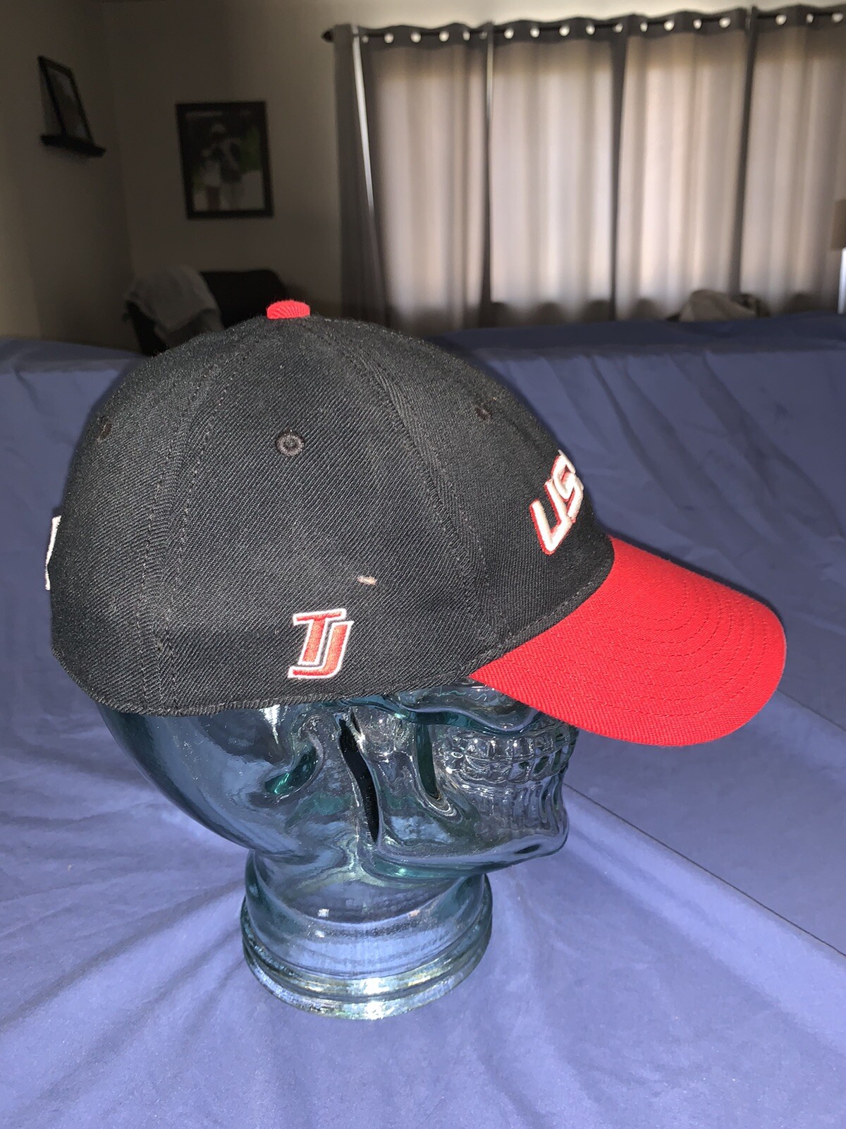 F1 FLEX FIT CAP HAT LARGE/XL ASSSA FASTPITCH SOFTBALL UMPIRE UNIFORM