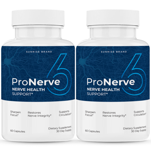 ProNerve 6 Nerve Health Supplement to Support Nerve Functions & Relief - 2 Pack