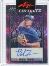 2023 Leaf Metal Thrillerz Pink Pulsar Proof Blade Tidwell Rookie Auto 1/1