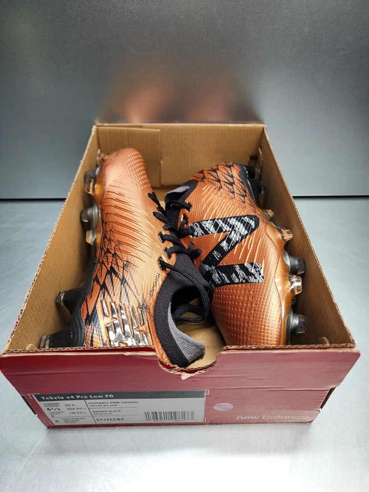 New *No Box Lid* Mens New Balance Tekela V4 Pro Low FG Soccer Cleats Size 6.5 - Image 2 of 4
