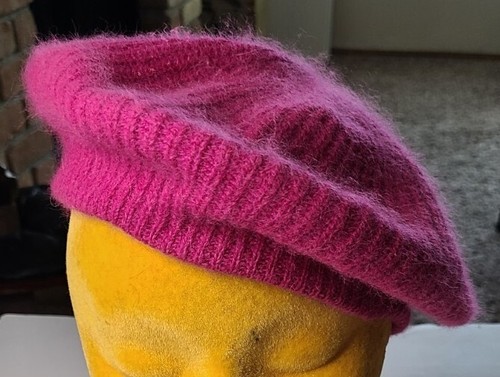 Vintage 1970's ARIS Fuzzy Knit Pink 