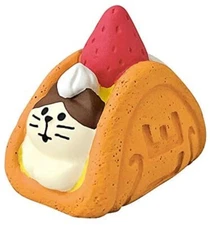 Decole ZCB-79670 Concombre Cat Strawberry Valentine Meow Waffle From Japan
