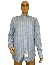 CHAPS Regular Fit Long Sleeve Stretch Collar Dress Shirt Size 17. 5 36/37 New