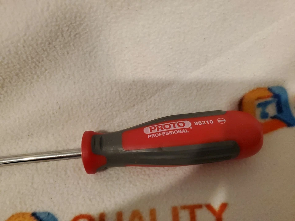 Proto J88210 Super Slotted Round Cabinet Screwdriver - 1/4" x 10" - Image 3 of 3