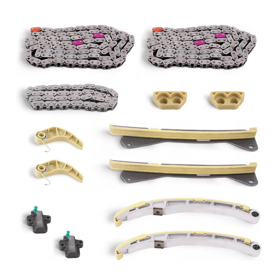 Kit de engranajes de cadena de distribución VVT pernos de junta de culata para 13-20 Kia Sorento Hyundai 3,3 L Foto 2 de 4