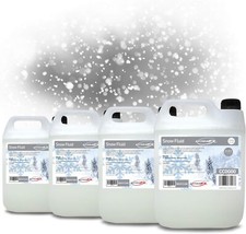 ExtremeFX Professional Snow Fluid 20L (4x5Litres) Fake Snow Flake Machine Liquid