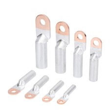 Copper Aluminum Tube Terminal Copper Aluminium Wire Crimp Cable Lugs All Sizes