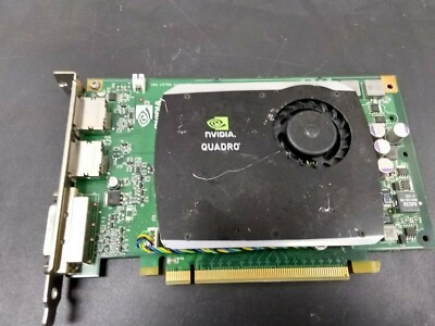 DELL R784K NVIDIA Quadro 512MB GDDR3 Dual Link DVI DP PCIe Graphics Card