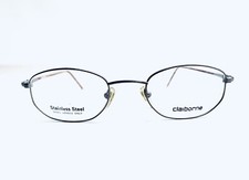 New Liz Claiborne Bronze Stainless Oval  Metal Eyeglasses Italy LC589 48 20 130