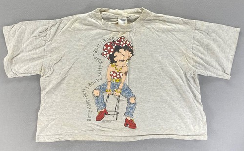 Vintage 1994 Betty Boop Crop Top Women’s OSFA King Features College Ware Graphic