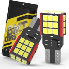 2X T15 912 921 White Reverse Backup Light LED Bulbs For TOYOTA 4Runner 2001-2023