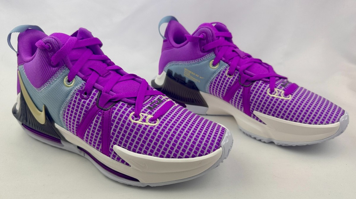 Nike Lebron Witness 7 Basketball Shoes Fuchsia/White DM1123  display picture 1