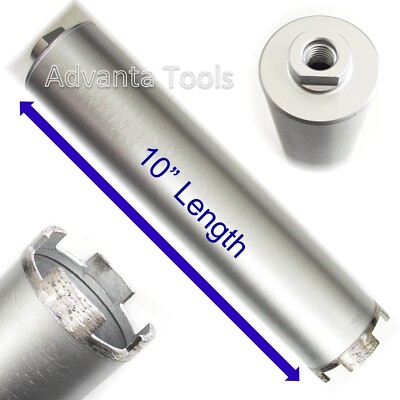 1   Dry Diamond Core Drill Bit for Hard Concrete Masonry 5/8''-11 Threads  