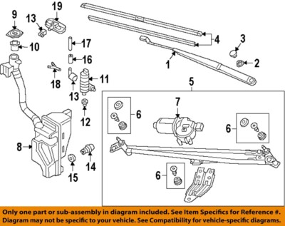 VW VOLKSWAGEN OEM 93-18 Jetta Wiper Washer-Windshield-Washer Pump 