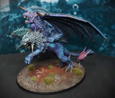 Chimera painted Warcry Slaves to Darkness AoS Beasts of Chaos mercenary