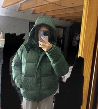 Lululemon Green Wunder Puff Women Jacket Us Size 10