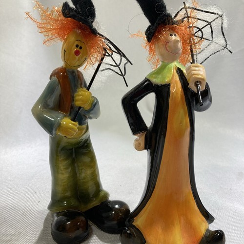 Whimsical Witches by Greenbriar - Halloween Figurines Polystone Set Of 4 - Picture 9 of 9