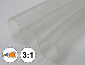 1//16/" Black Heat Shrink Tube 3:1 Dual Wall Adhesive Glue Marine//to 2 FEET