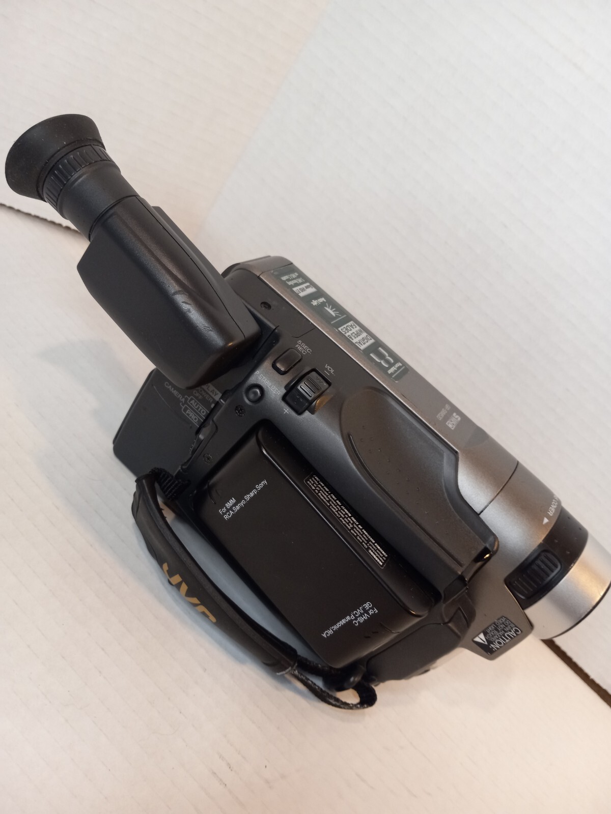 JVC Super VHS 400x Camcorder, Remote, Cords, Manual, and Battery eBay