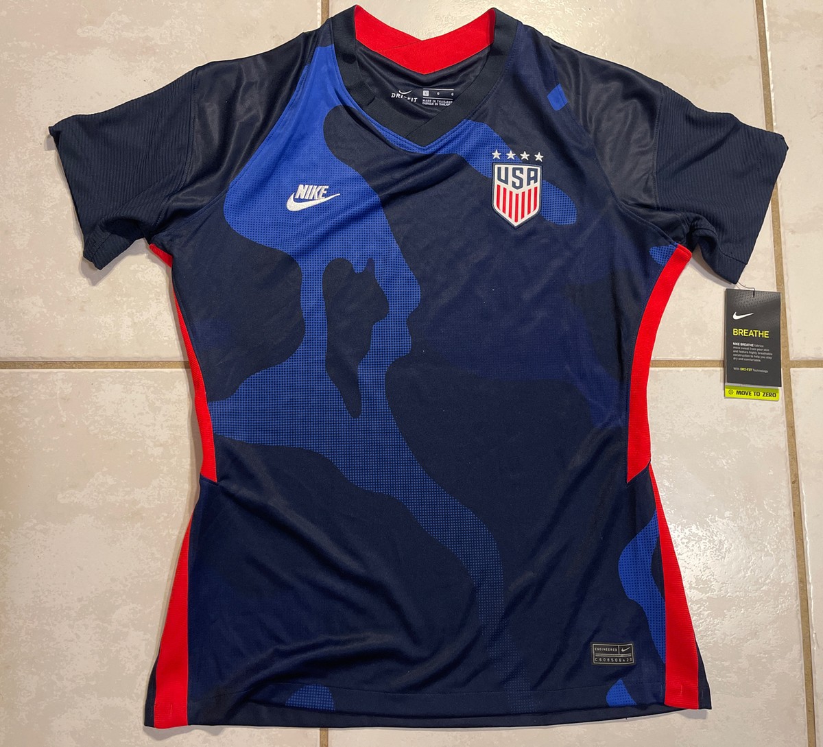 NWT NIKE USA National Team USWNT 2020/2021 Away Jersey Women's