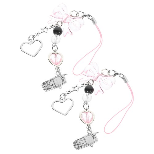 4 pcs Cell Phone Charms Hanging Strap Phone Charm Camera Pendants Phone Chain - Zdjęcie 8 z 12
