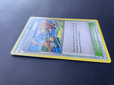 Pokemon Promo Card: CHAMPIONS FESTIVAL BW95 - WORLDS 13 Stamped