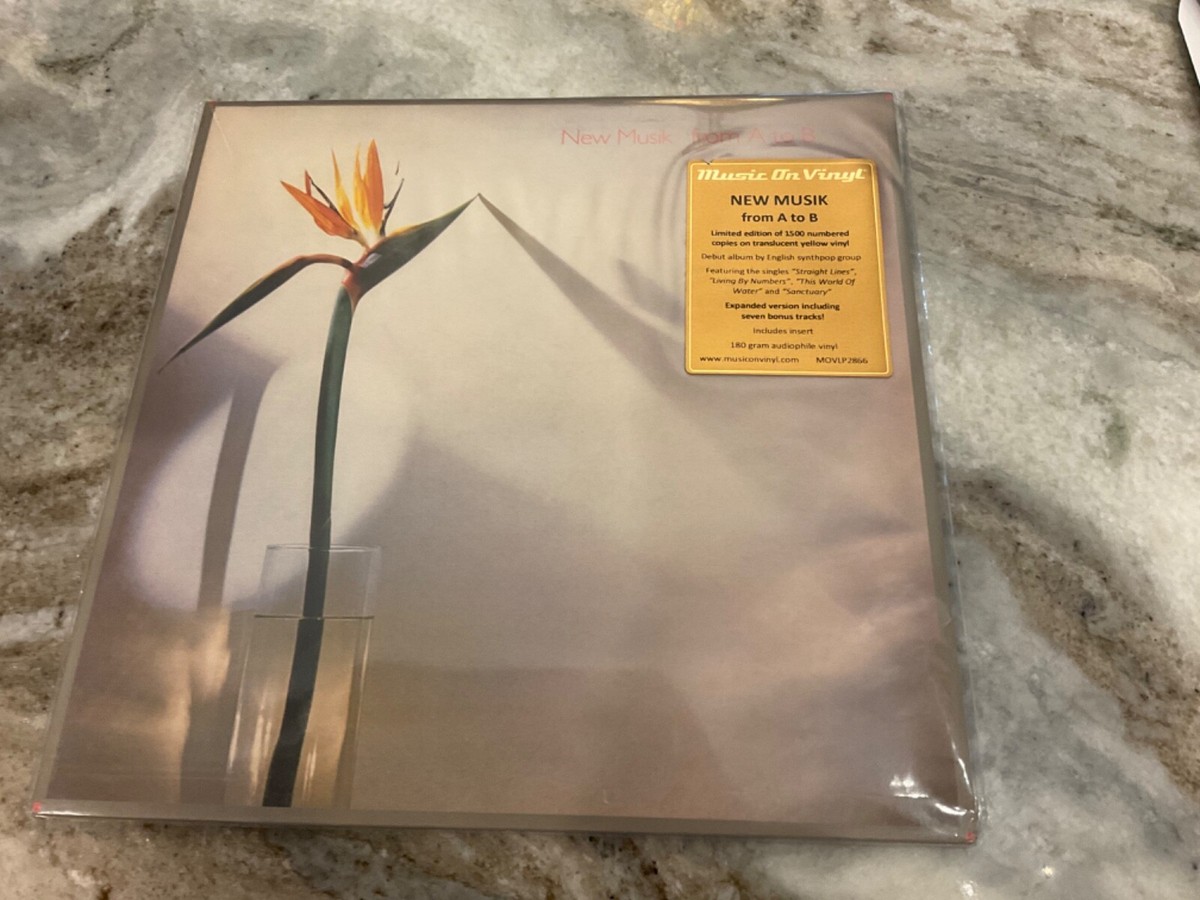 欧2LP New Musik From A To B (Yellow Vinyl,180g) MOVLP2866 Music On Vinyl, Sony /00520 New Musik | 2 LP From A To B / Yellow / Vinyl / 2LP
