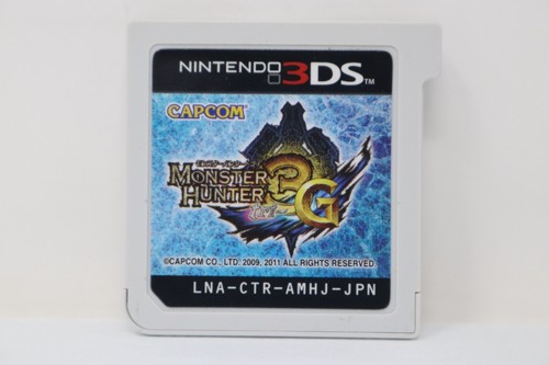 Monster Hunter 3G (Japanese Ver.) - Nintendo 3DS [Region Locked] | eBay
