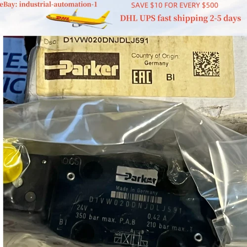Parker D1VW020DNJDLJ591 valve DHL Shipping