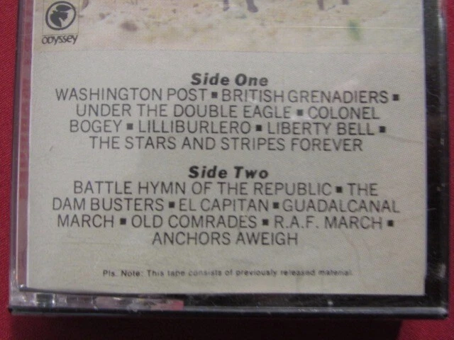 THE GREAT MILITARY MARCHES LONDON PHILHARMONIC BOULT CASSETTE CLASSICAL SYMPHONY - Image 3 of 4