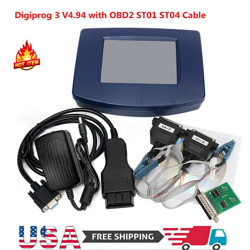 Digiprog 3 V4.94 Auto Car Mileage Correction Odometer Adjustment Diagnostic Tool
