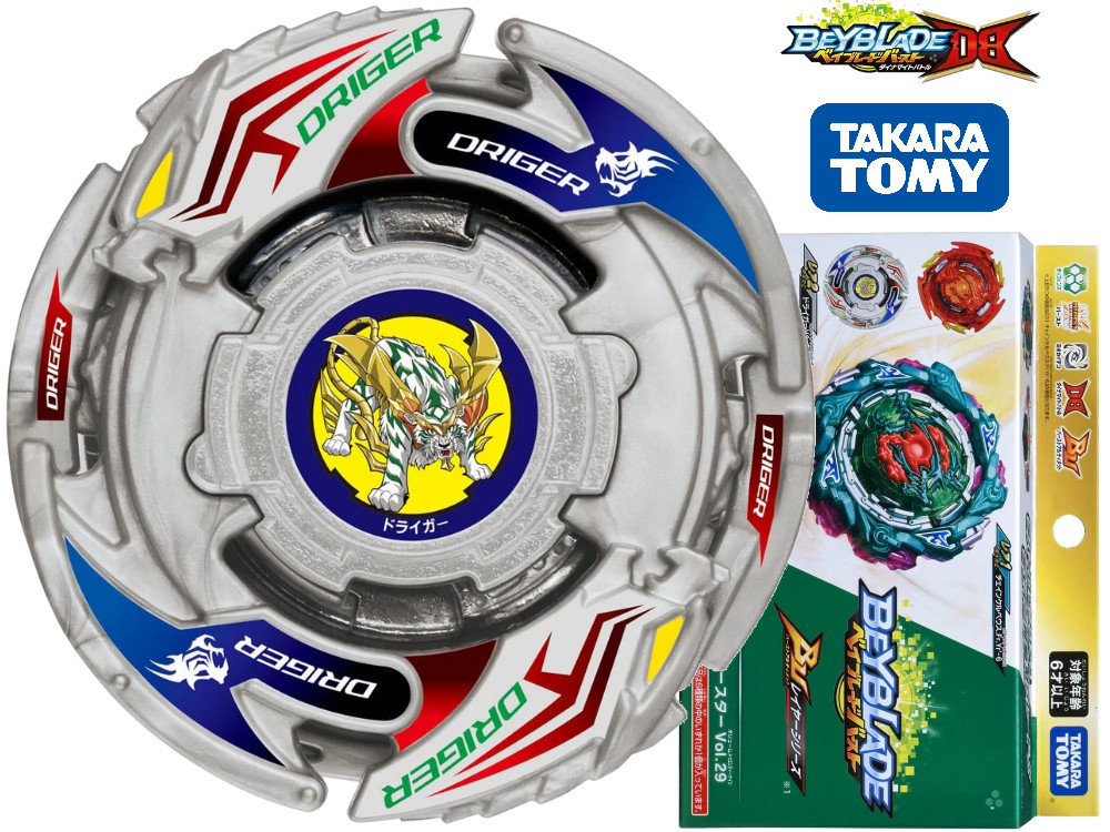 Takara Tomy B-198 #03  Driger V2 Over Wedge' Beyblade BU - C
