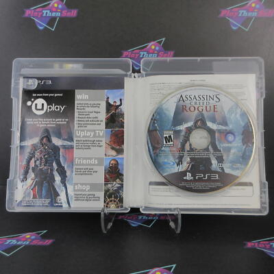 ASSASSINS CREED ROGUE / Black Flag PS3 Double Pack - UK PAL New Sealed
