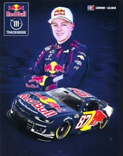 2025 CONNOR ZILISCH "RED BULL 2ND VERSION" #87 NASCAR CUP SERIES B/B POSTCARD