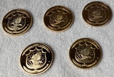 Lot of 5 Medals: American Mint  The Birth Of Our Nation  Commemorative Medals